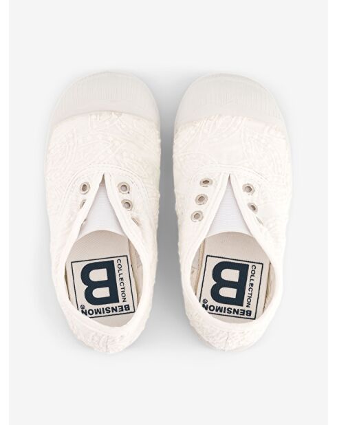 Bordado inglés en color crudo de Tennis Elly