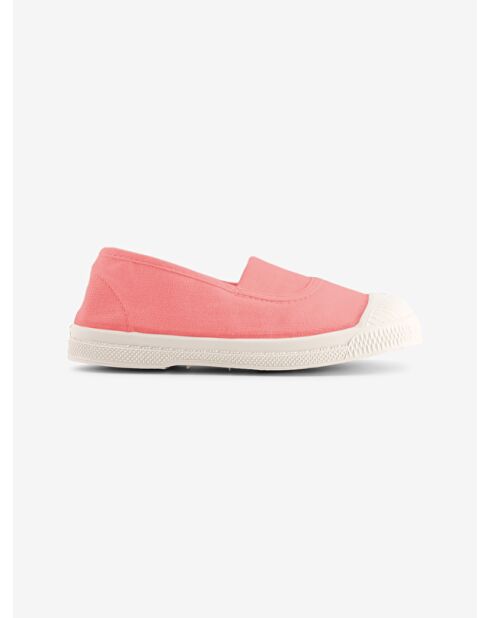 Nola zachtroze elastische tennisschoenen voor kinderen