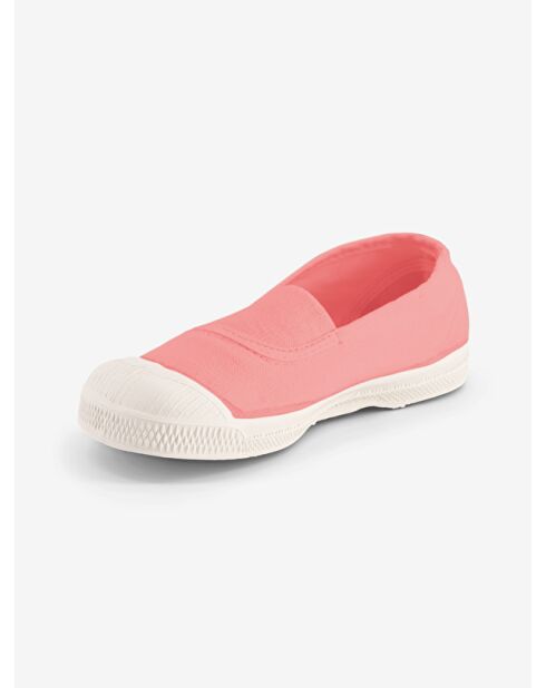 Nola zachtroze elastische tennisschoenen voor kinderen