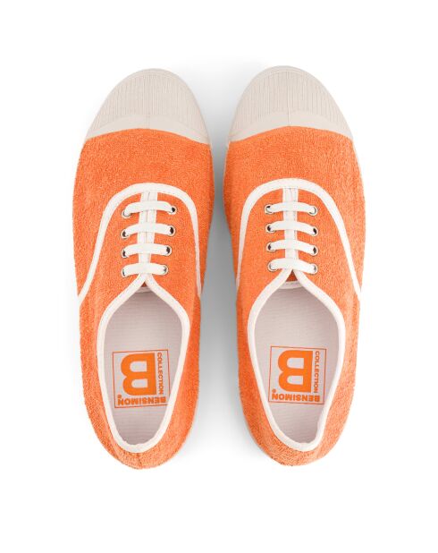 Tennis in spugna albicocca con lacci