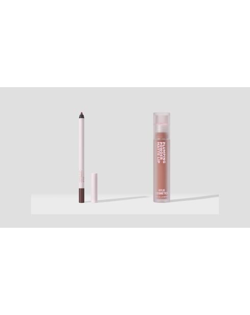 Duo Caramel repulpant - Poudre repulpante lèvres matte & Crayon à Lèvres 5