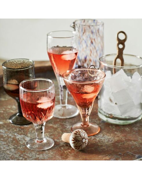 Organic Shape Rosé-Cocktailglas