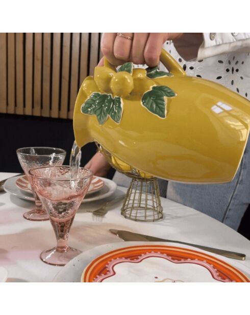 Organic Shape Rosé-Cocktailglas