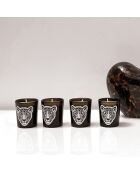 Set di 4 candele leopardate Soul Fauve Cedar Profumo