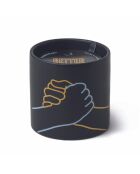 Better Together Wierook & Smoke geurkaars - 8x8x7,5 cm