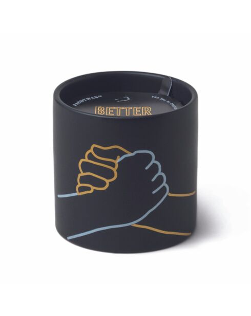 Vela aromática de incienso y humo Better Together, 8 x 8 x 7,5 cm