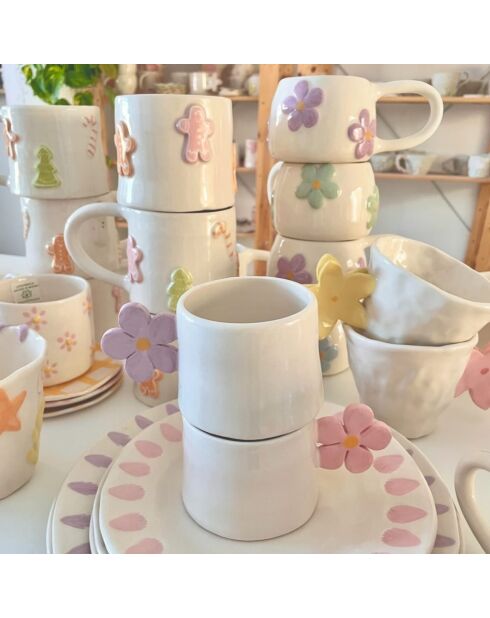 Tasse Bloom rose - 180ml