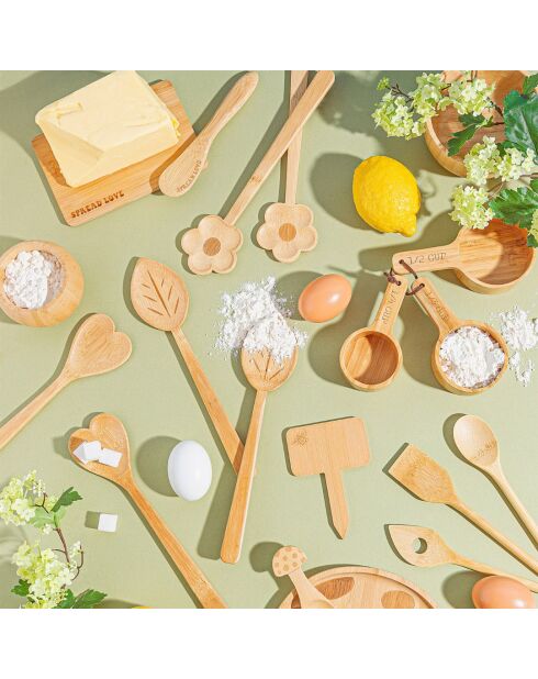 Couverts à salade Love story - 26 cm