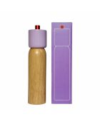 Dúo Woodie sal y pimienta lila M - Altura 19 cm