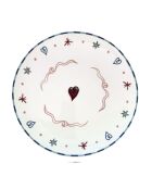 4 platos Love in Freedom - D.26,7 cm