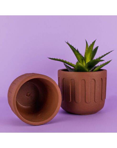 Terracotta bloempot