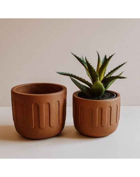 Terracotta bloempot