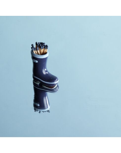 Allumettes Rain Boots bleu