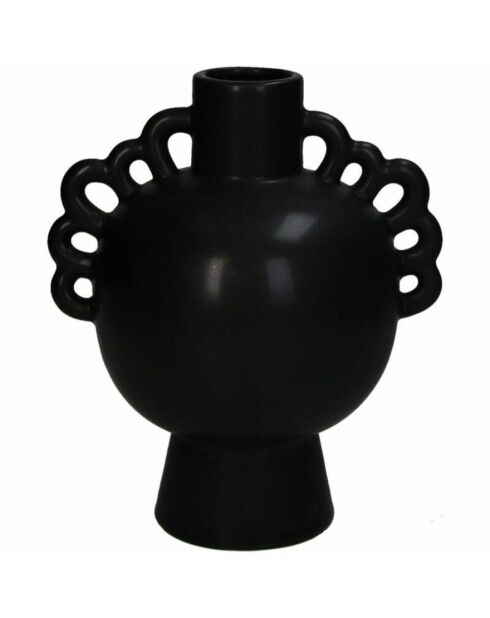 Vaso nero Tobias - 17x14x21cm