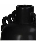 Vase Tobias noir - 17x14x21cm