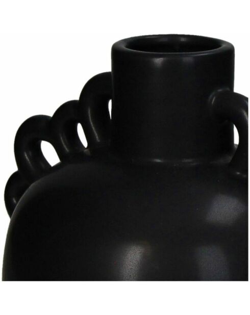 Vaso nero Tobias - 17x14x21cm