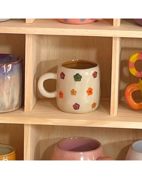 Vaso beige transparente - 130 ml