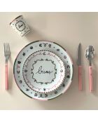 4 Bisous dessertborden - D.19cm