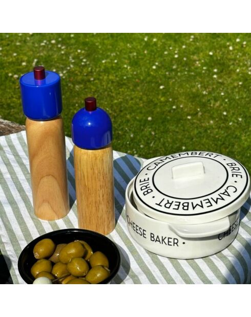 Woodie Salt & Pepper Dúo azul M - 19 cm