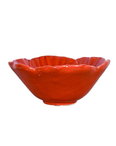 Cuenco naranja Flower Power - 146 cm