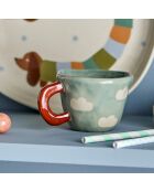 Claudie pastelblauwe beker - 100ml