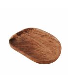 Dienblad van natuurlijk acaciahout - 25,5x18,2x2 cm