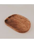 Dienblad van natuurlijk acaciahout - 25,5x18,2x2 cm