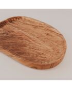Dienblad van natuurlijk acaciahout - 25,5x18,2x2 cm