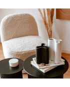 Vaso nero modello piccolo Quentin - 13x11,5x18cm