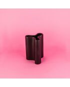 Vaso nero modello piccolo Quentin - 13x11,5x18cm