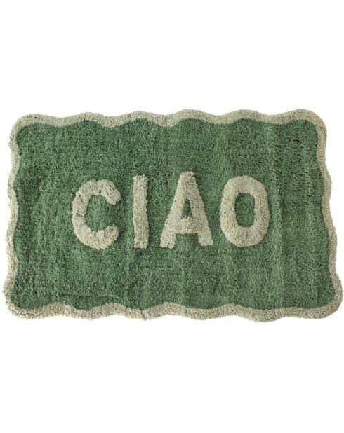 Tapis de bain Ciao vert - 50x80cm