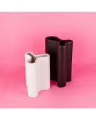 Vase Quentin Grand Modèle noir - 14,5x9,5x22,5cm