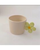 Bicchiere verde Bloom - 180ml