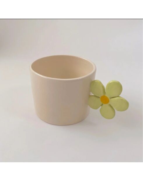 Bicchiere verde Bloom - 180ml