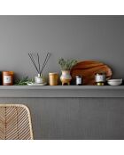 Ovales Tablett aus Akazienholz - 30,5 x 2,5 x 18 cm