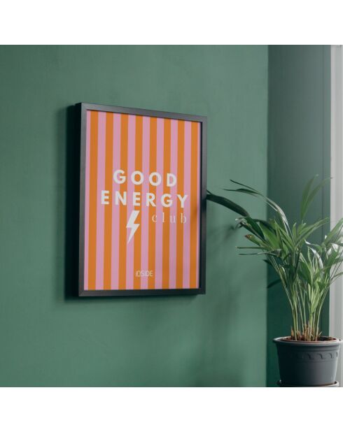 Affiche Good energy club - 30x40 cm