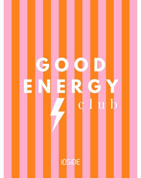 Affiche Good energy club - 30x40 cm
