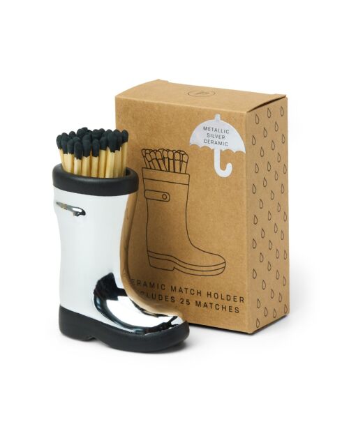 Allumettes Rain Boots chromé