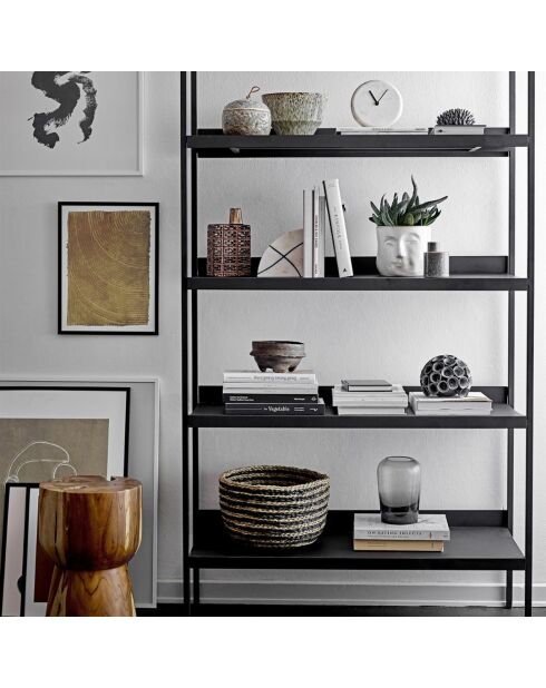 Cesta de almacenamiento de pastos marinos de tamaño mediano