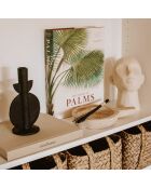 Dekoratives Tablett aus Paulownienholz - 24x18x4 cm