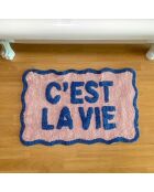 Tapis de bain C'est la vie - 50x80cm