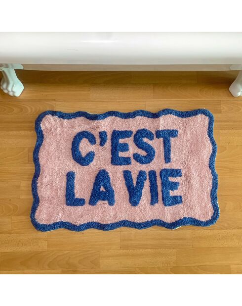 Tapis de bain C'est la vie - 50x80cm