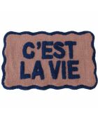 Tapis de bain C'est la vie - 50x80cm