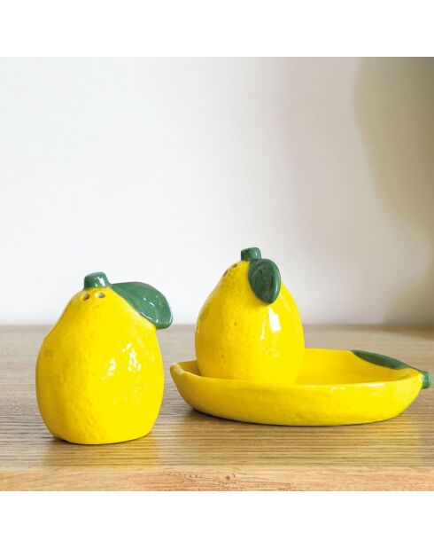 Dúo Florence Yellow Salt & Pepper