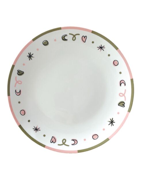 4 Kusbordjes - D.26,7cm