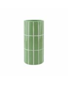 Noa Matcha latte vaas in tegellook - 23x10,5cm