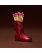 Allumettes Santiag rouge