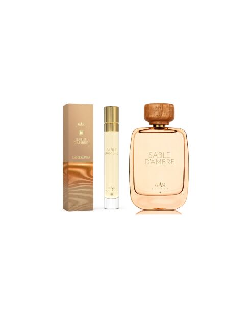 Eau de parfum gas Sable D'Ambre + Eau de parfum mixte Sable d'Ambre - 100 ml + 10 ml 