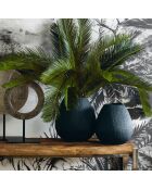 Jake bloempot klein model matzwart