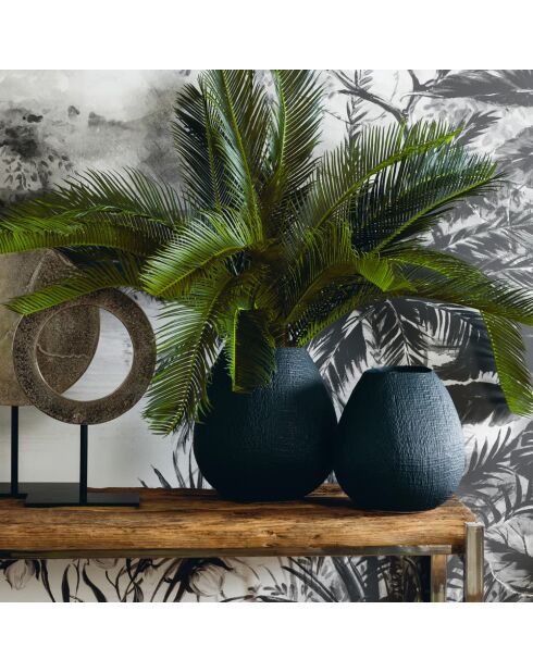 Vaso da fiori Jake modello piccolo nero opaco